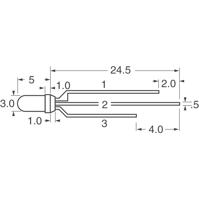 SSL-LX3059IGW Lumex Opto/Components Inc.  Indication LED - Discrète